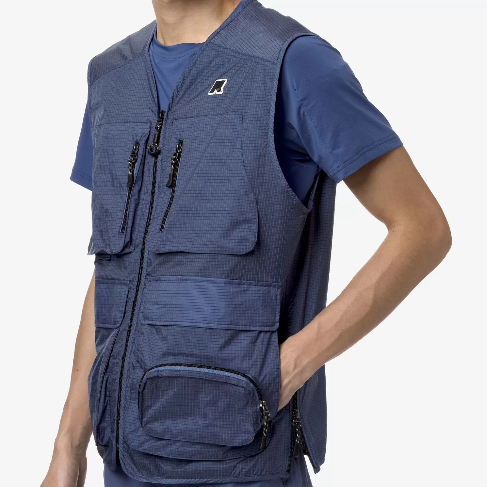 K-WAY Gilet^Allosblue Fiordo Ripstop