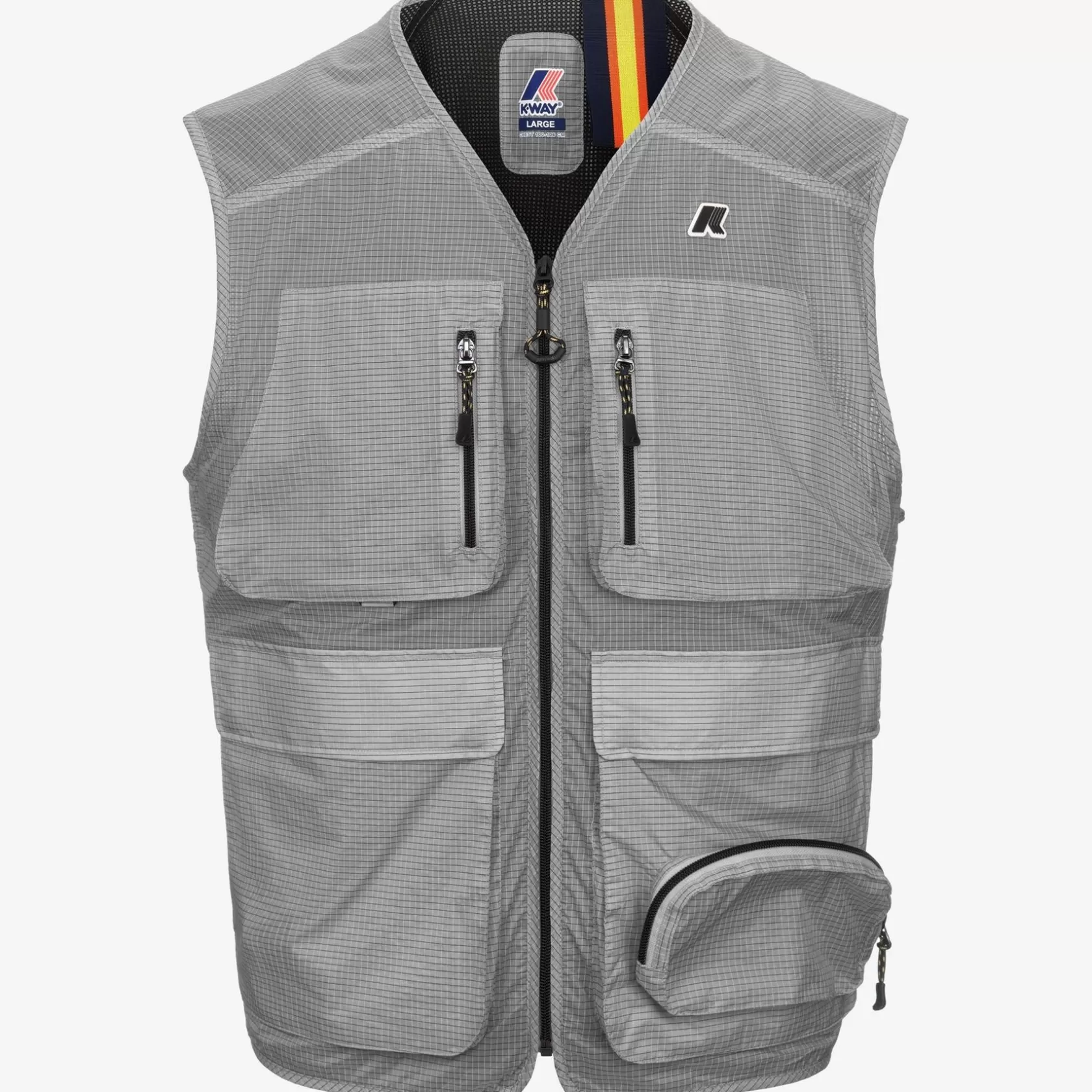 K-WAY Gilet^Allosgrey Frassino Ripstop