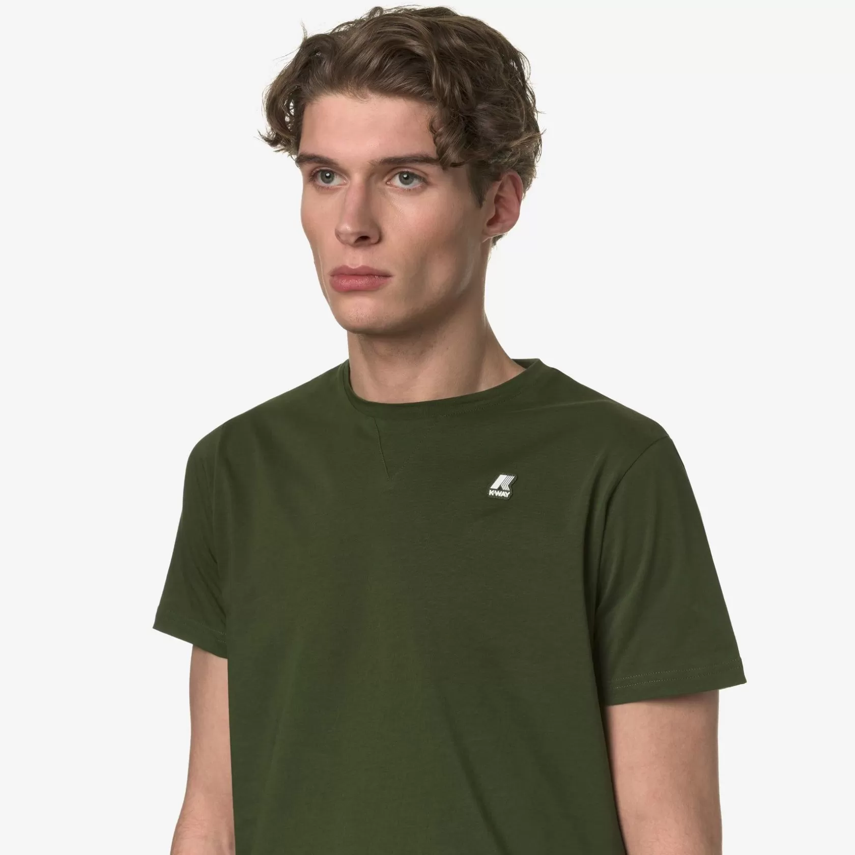 K-WAY T-Shirt^Confezione Da Tre Maniche Rotonde Edwingbianco-Blu D-Verde C