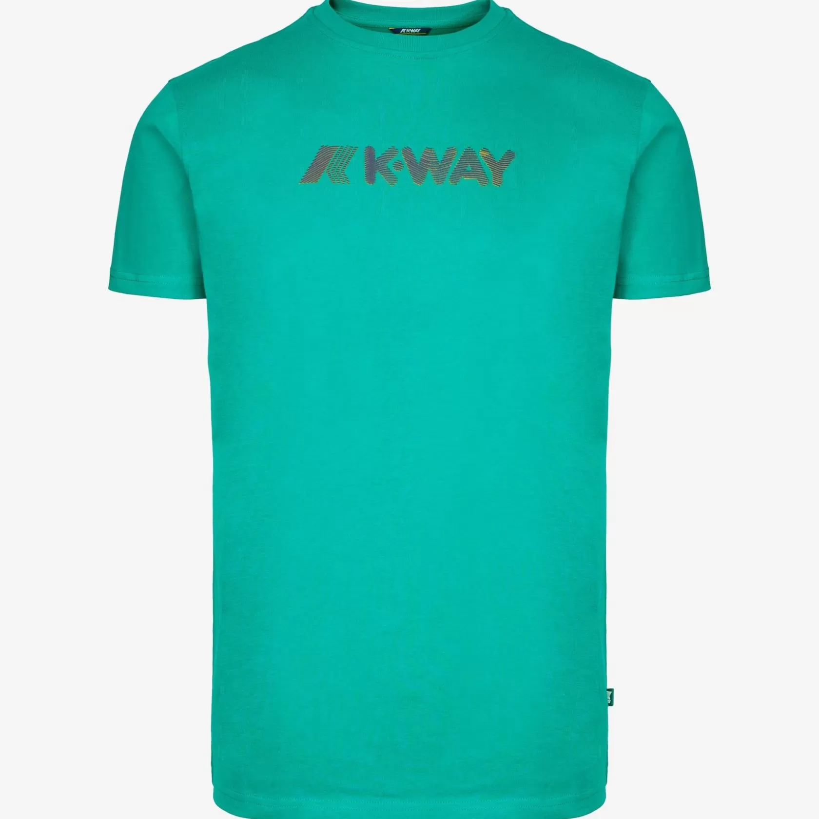 K-WAY T-Shirt^Elliot 3D Stripes Logoverde