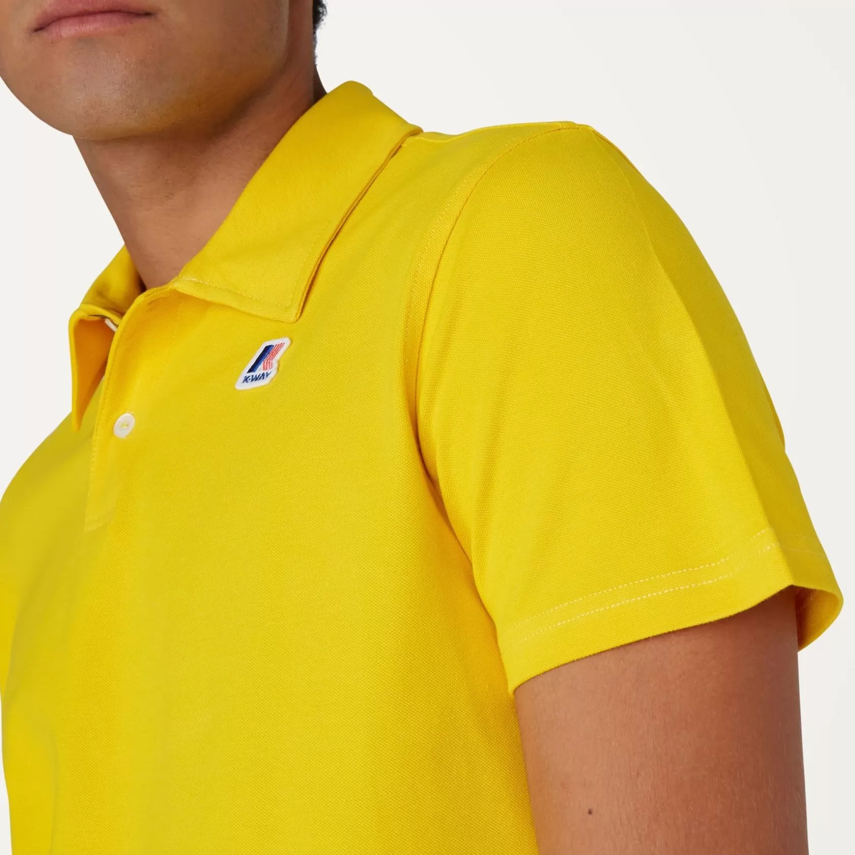 K-WAY Polo^Gregory Nastro Giallo Vecchio