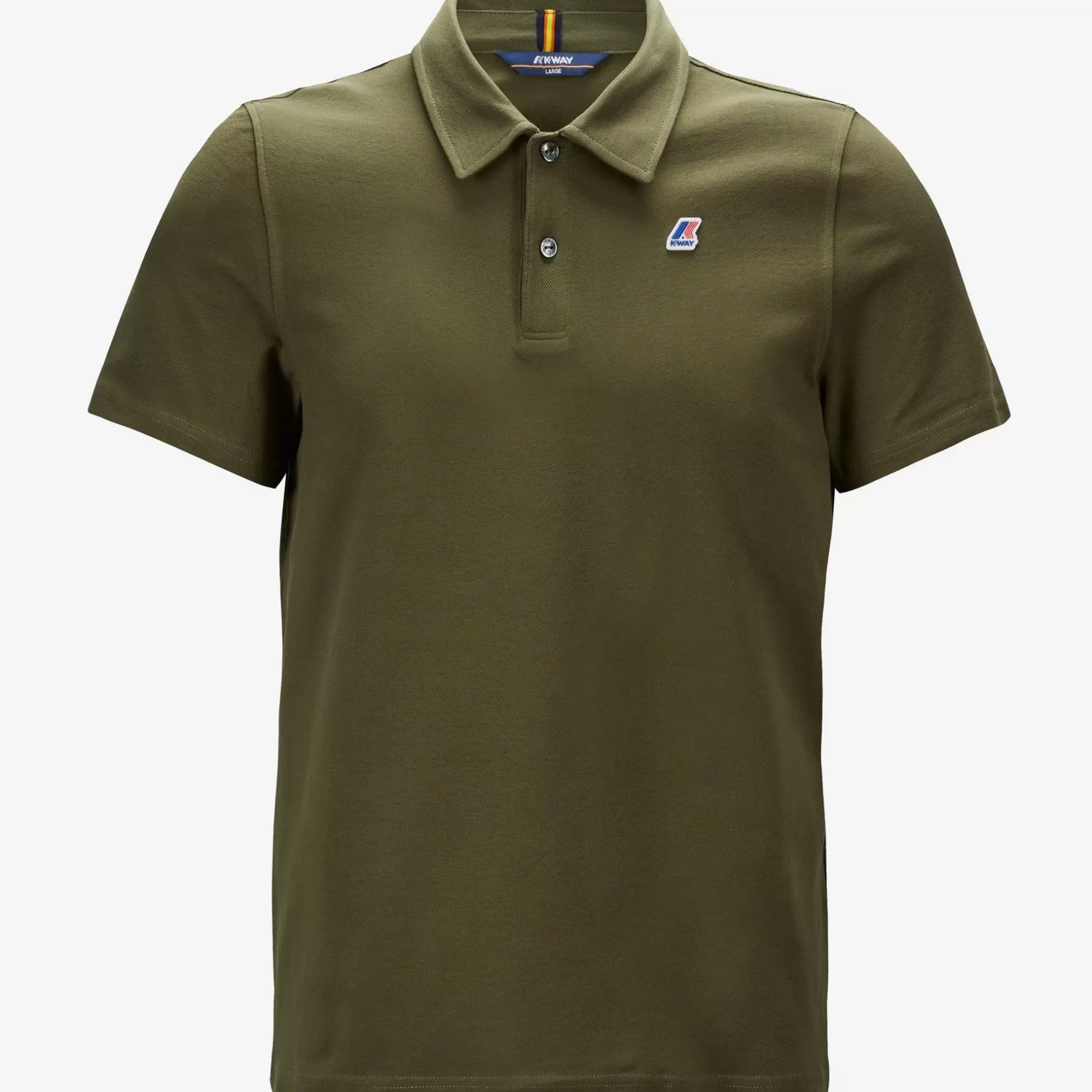 K-WAY Polo^Gregory Tapegreen Militare