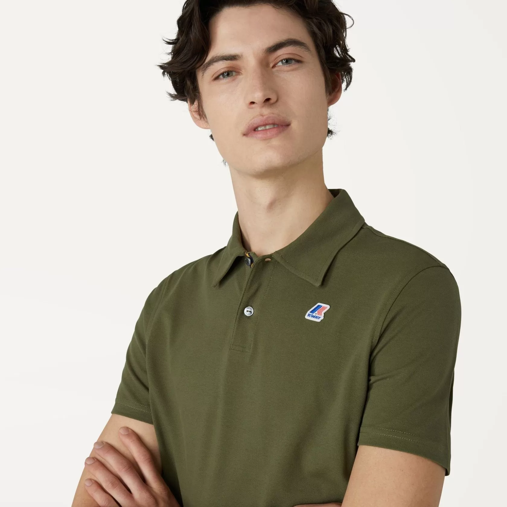 K-WAY Polo^Gregory Tapegreen Militare