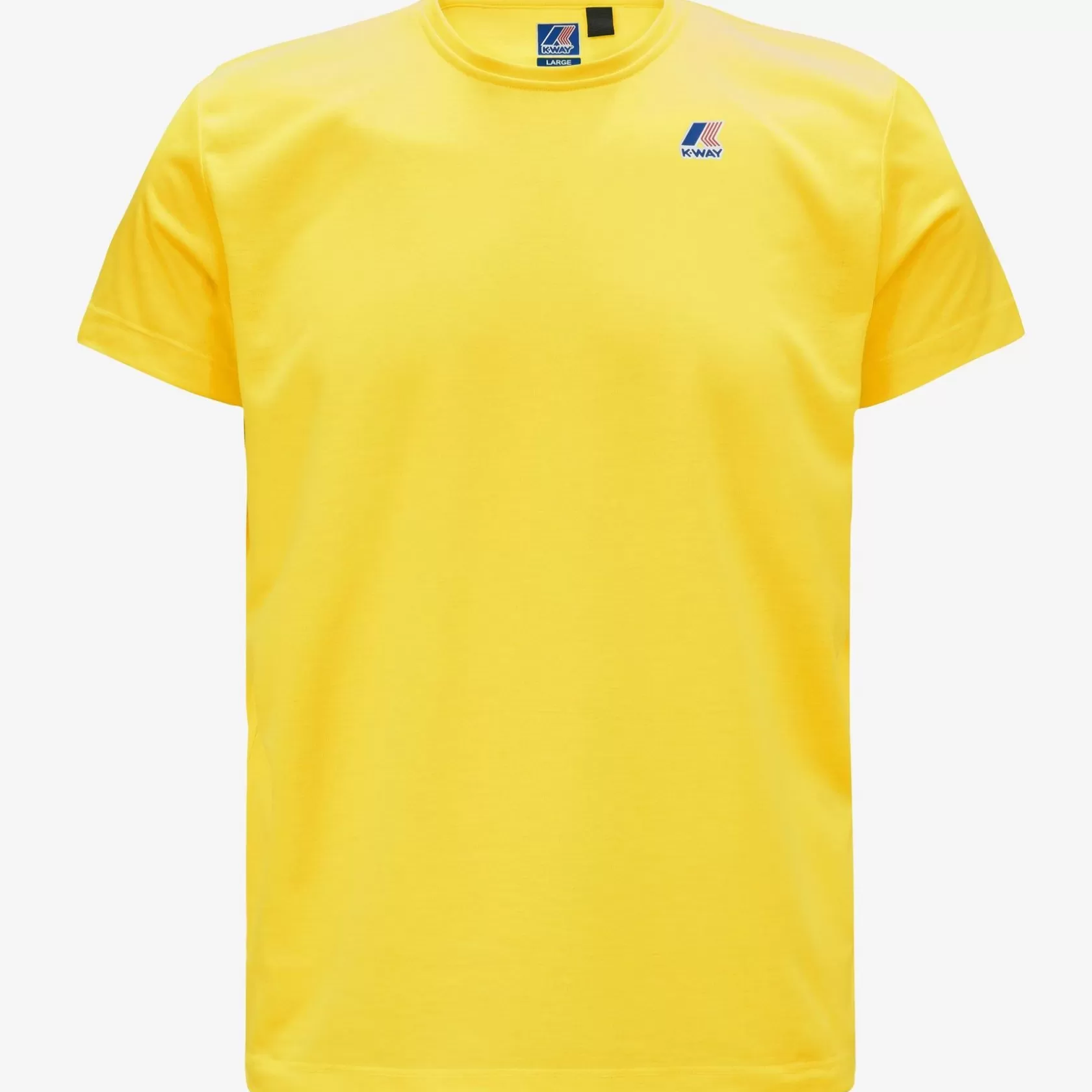 K-WAY T-Shirt^Il Vero Edouard Giallo Fluo Soleil