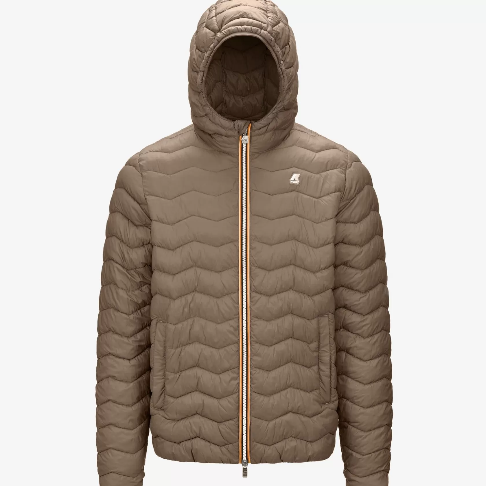 K-WAY Giacche Corte^Jack Trapuntato Warmbeige Talpa