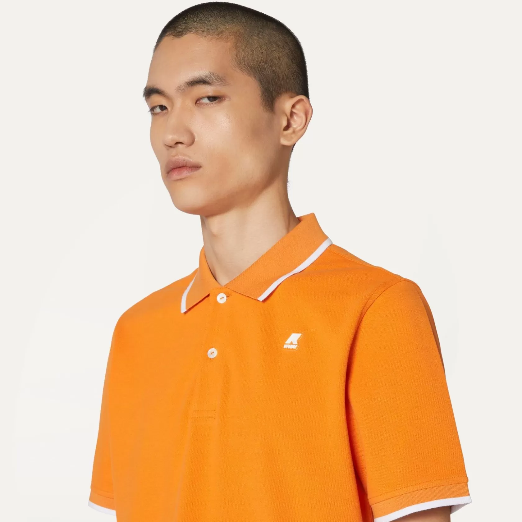 K-WAY Polo^Kaiorange Color Ruggine