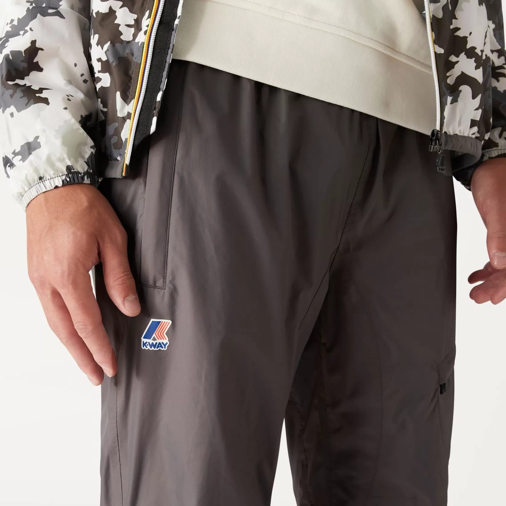 K-WAY Pantaloni^Le Vrai 3.0 Edgardgrey Smoke