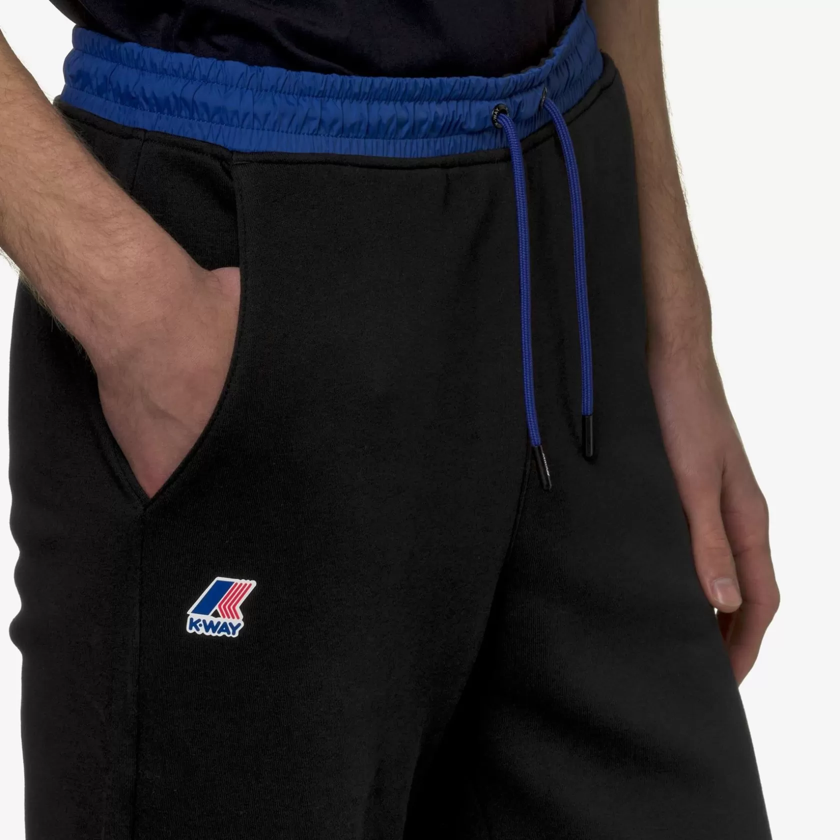 K-WAY Pantaloni^Le Vrai Medard Nylon Pcblack Pure-Blue Royal Marine