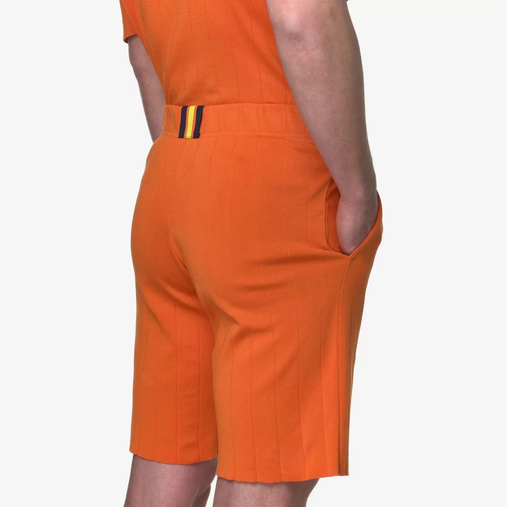 K-WAY Pantaloncini^Leoben Lavorato A Maglia Arancione