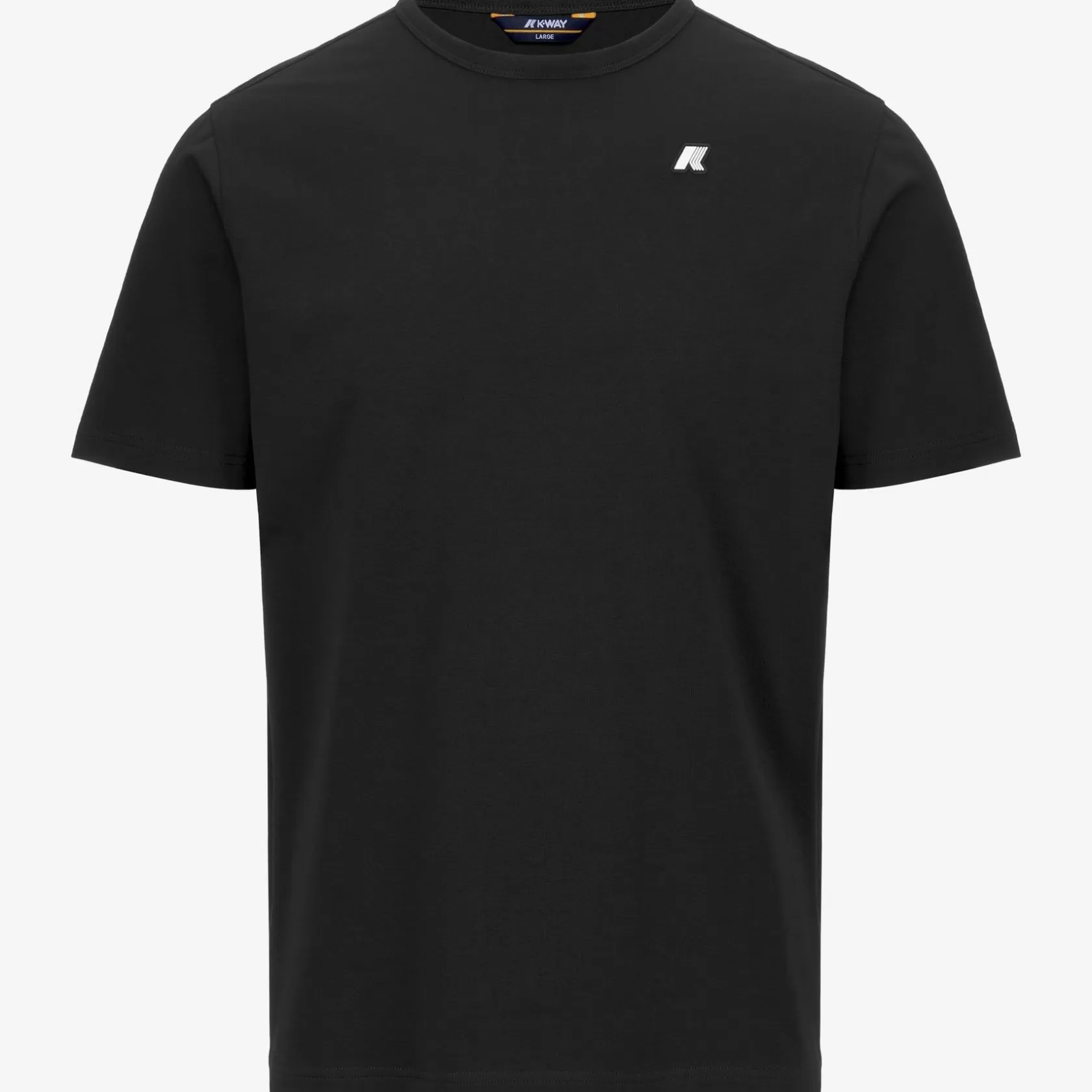 K-WAY T-Shirt^Maglia Adame Stretch Nera Pura