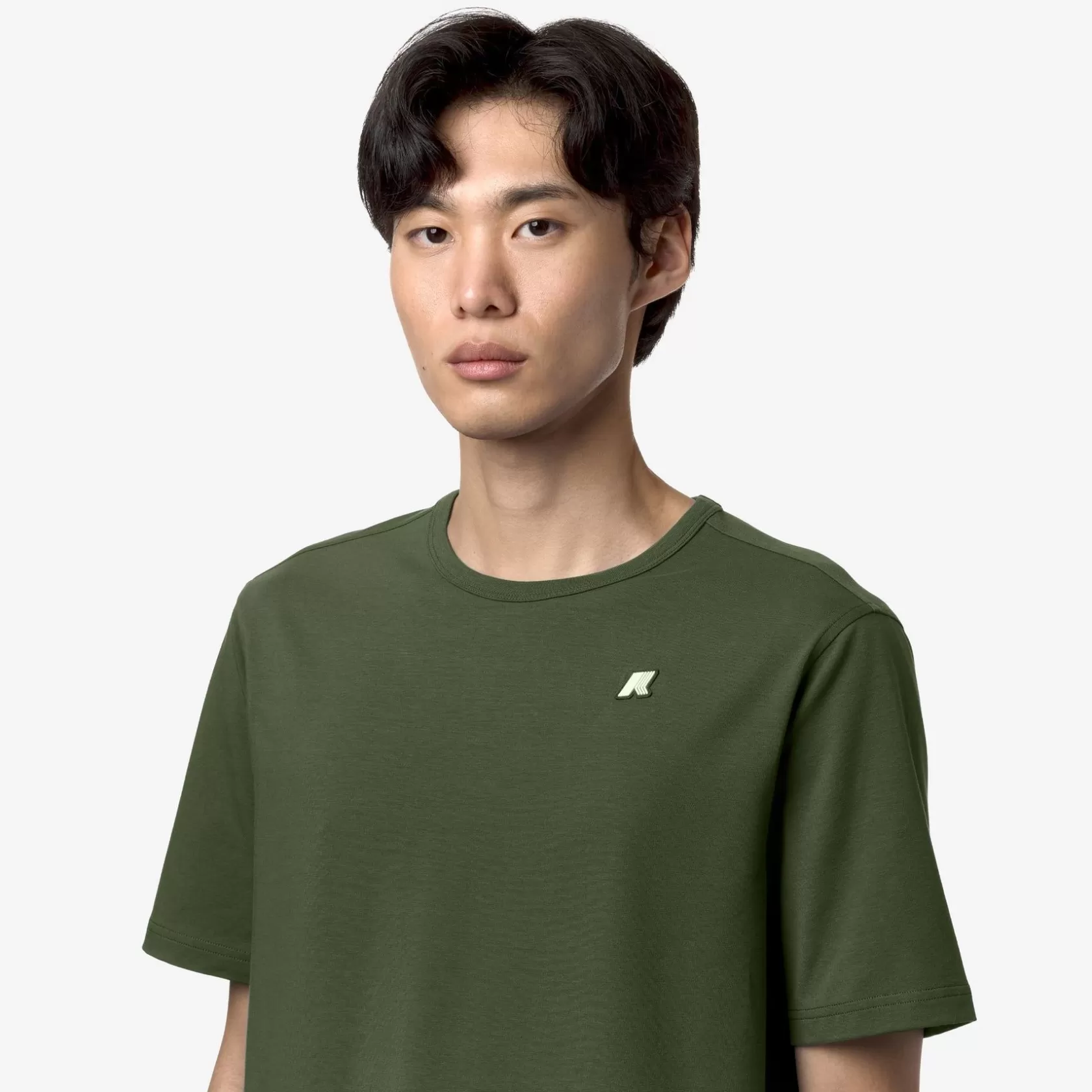 K-WAY T-Shirt^Maglia Adame Stretch Verde Cipresso