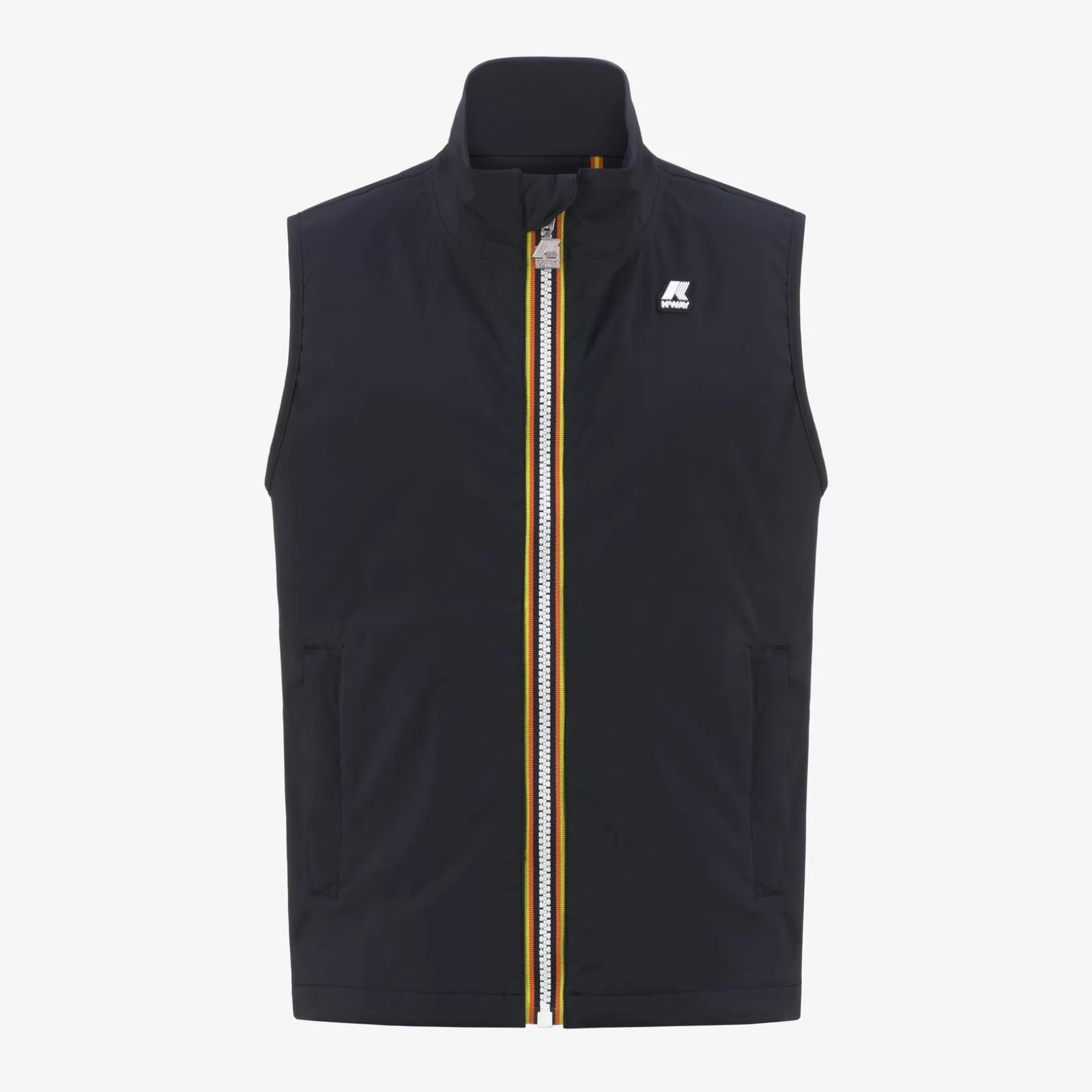 K-WAY Gilet^Maglia In Nylon Elasticizzato P. Valenprofondita Blu