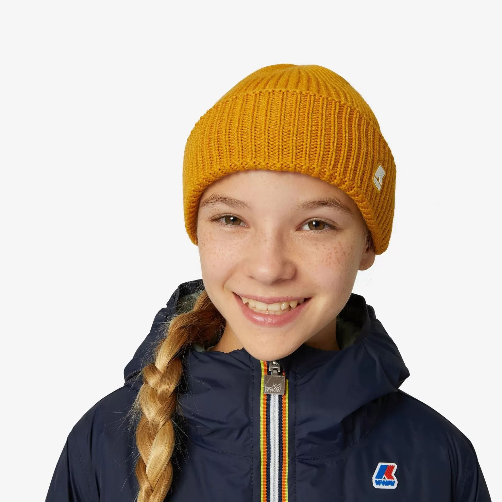 K-WAY Cappelli E Berretti^P. Brice Cardigan Stitchgiallo Girasole