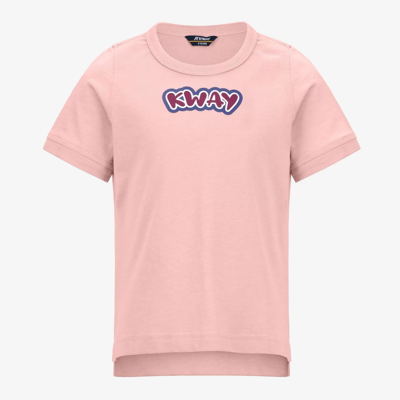 K-WAY T-Shirt^P. Emel Graphicpink Frassino