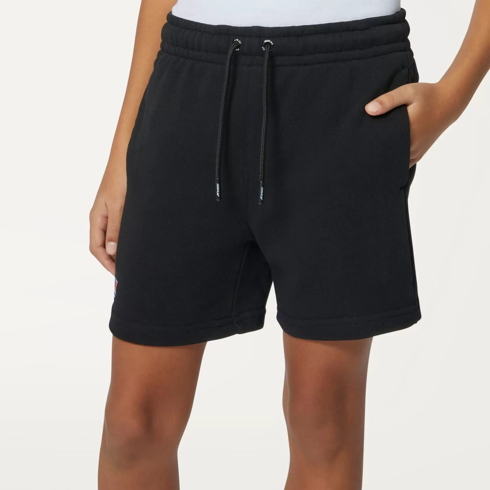 K-WAY Pantaloncini^P. Il Vero Dorian Poly Cottonblack Pure