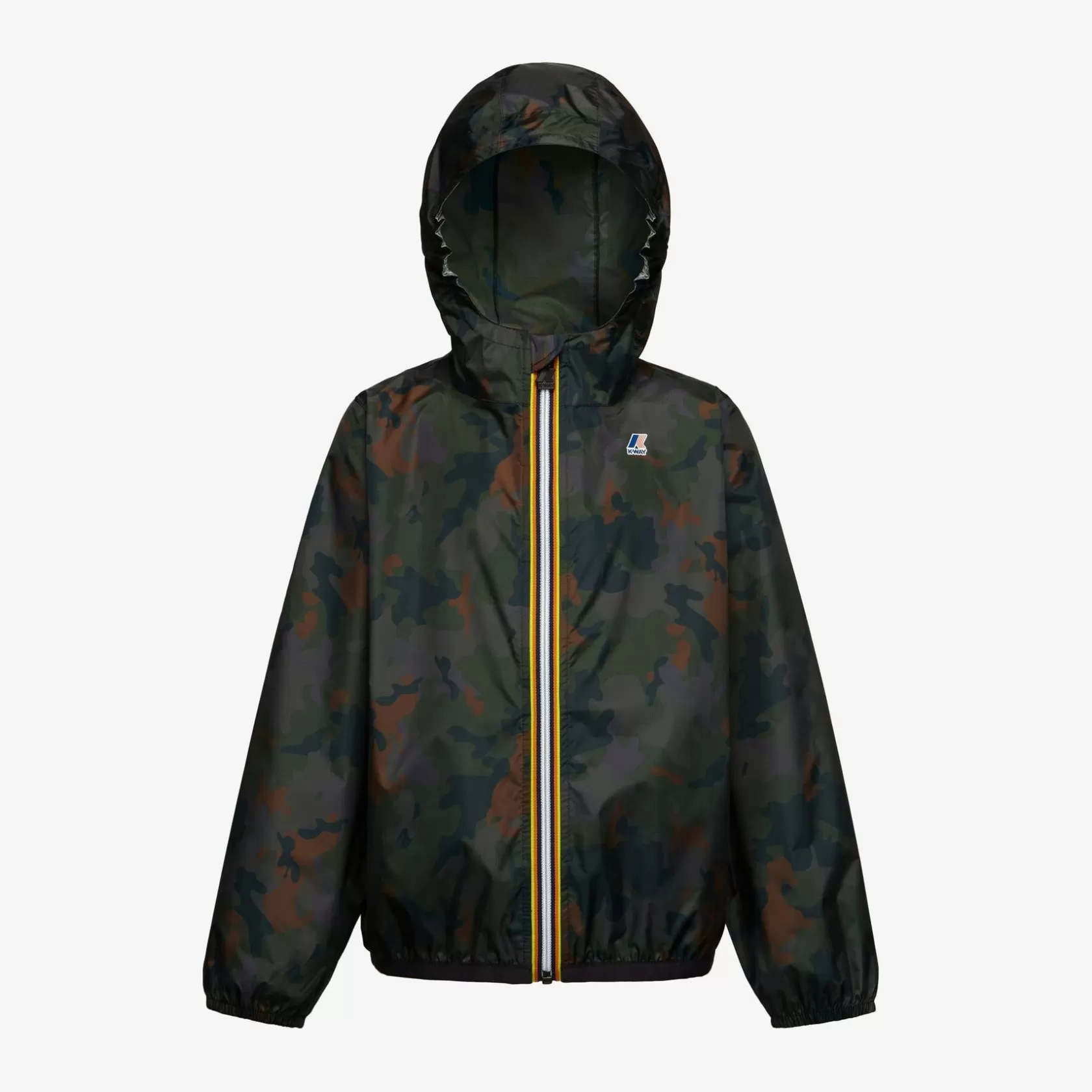 K-WAY Piumini E Giacche Lunghe^P. Le Vrai 3.0 Claude Graphiccamo Verde Blk