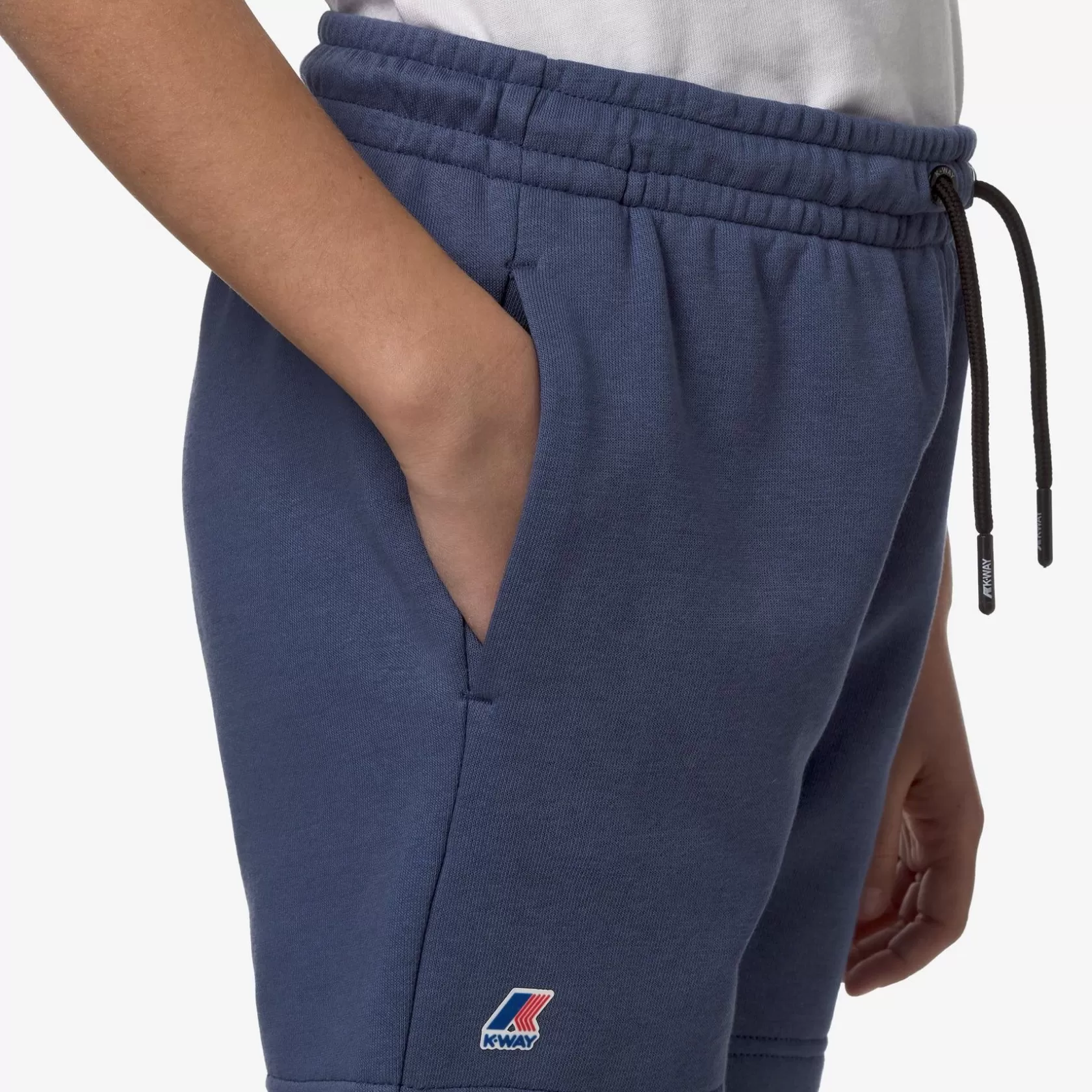 K-WAY Pantaloncini^P. Le Vrai Dorian Poly Cottonblue Indaco