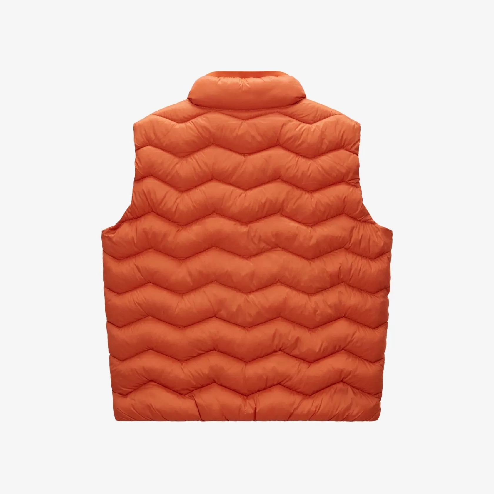 K-WAY Gilet^P. Valen Trapuntato Arancione Caldo Rame