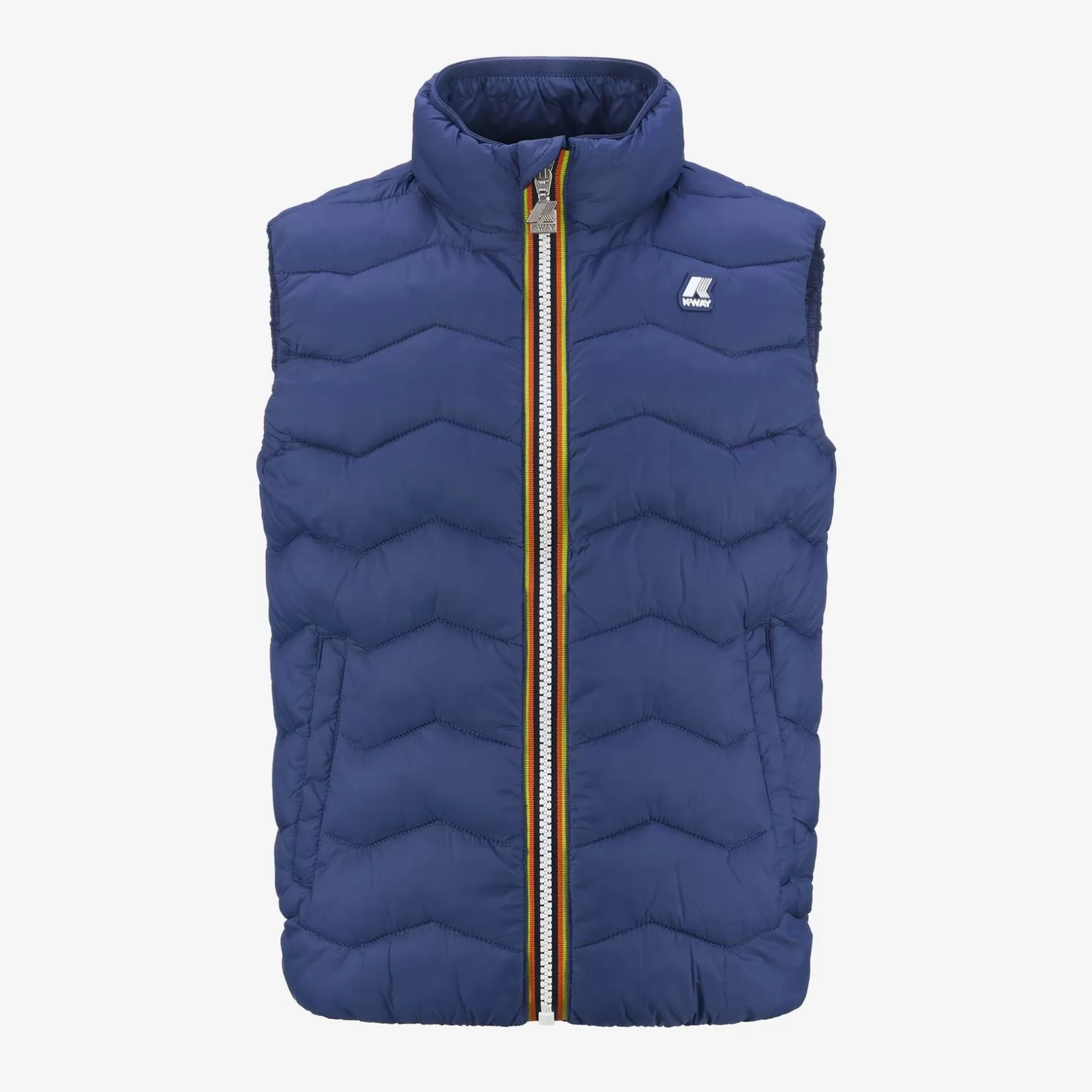 K-WAY Gilet^P. Valen Trapuntato Warmblue Fiord