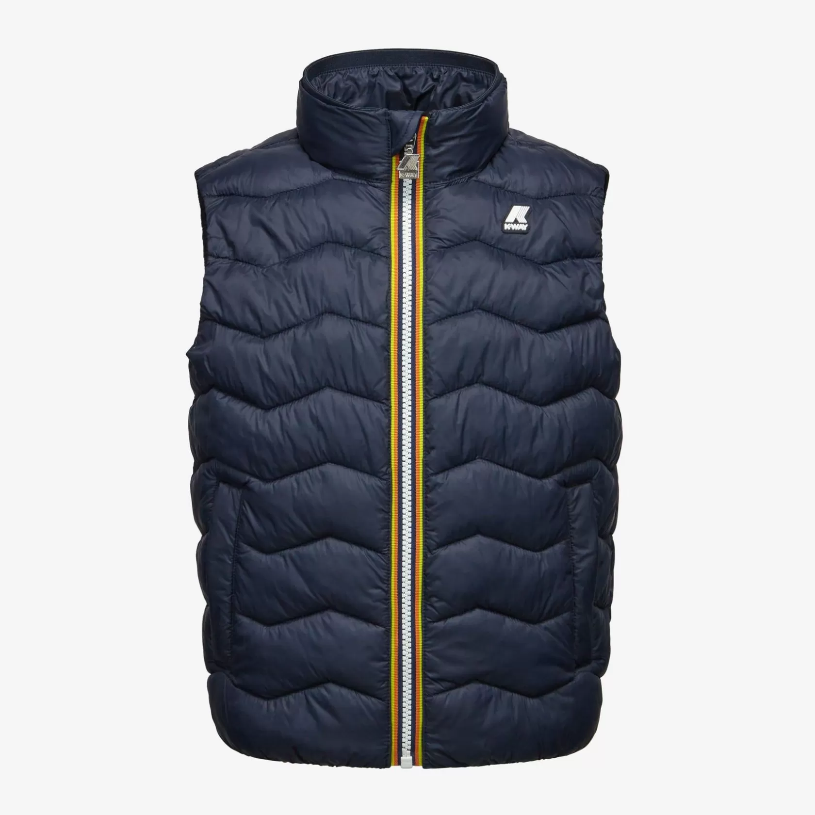 K-WAY Gilet^P. Valen Trapuntato Warmblue Profondita