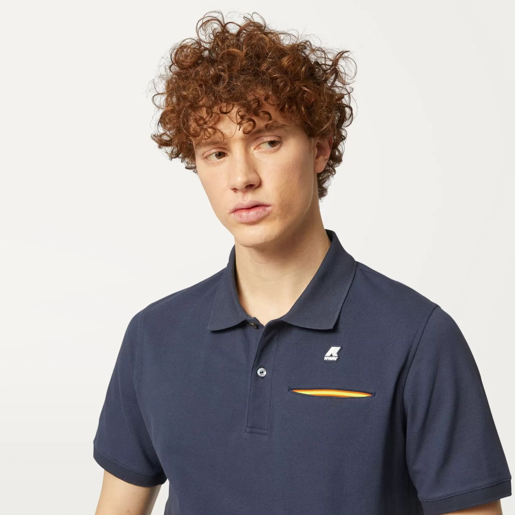 K-WAY Polo^Profondita Briacblue