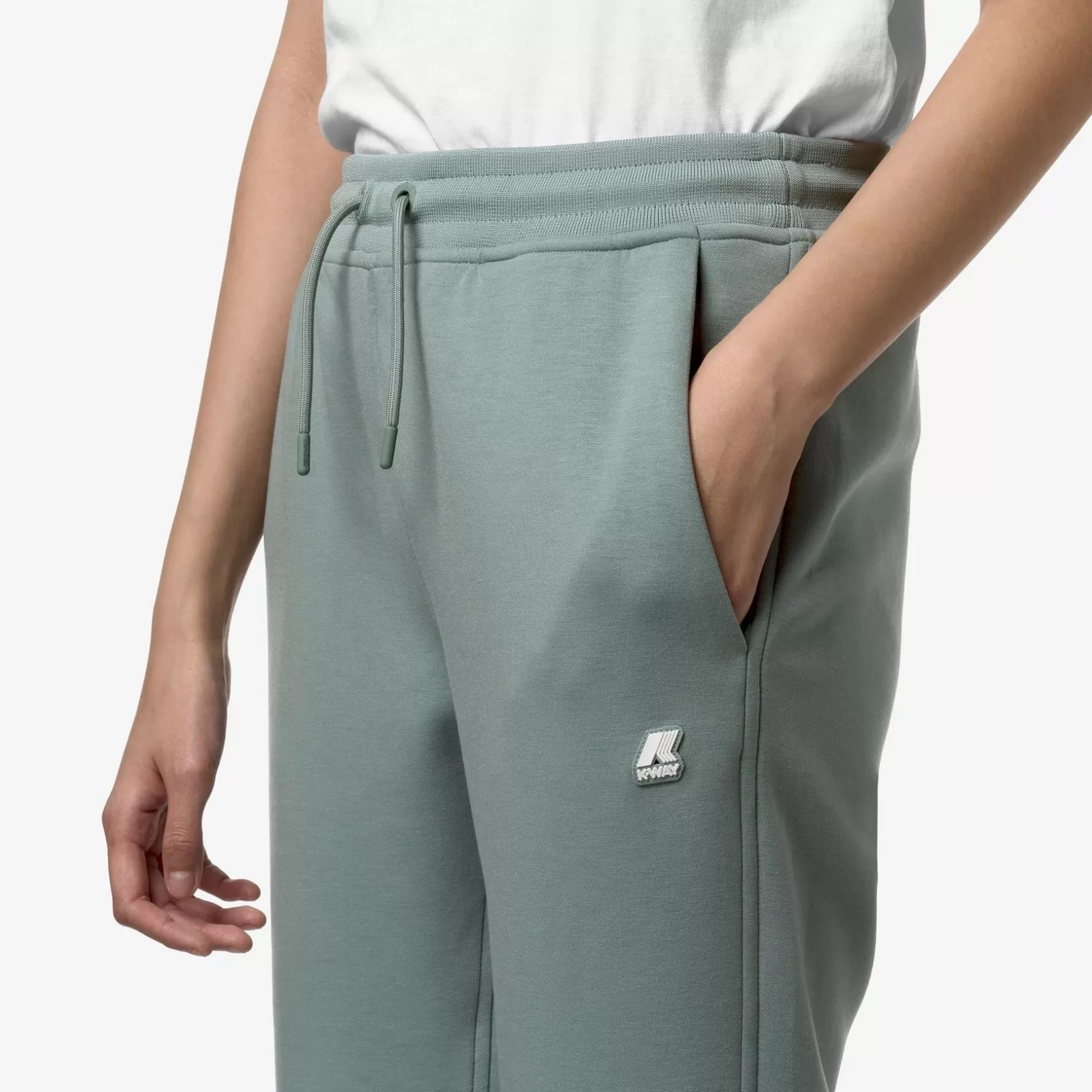 K-WAY Pantaloni^Stampo Ginevra Light Spacergreen