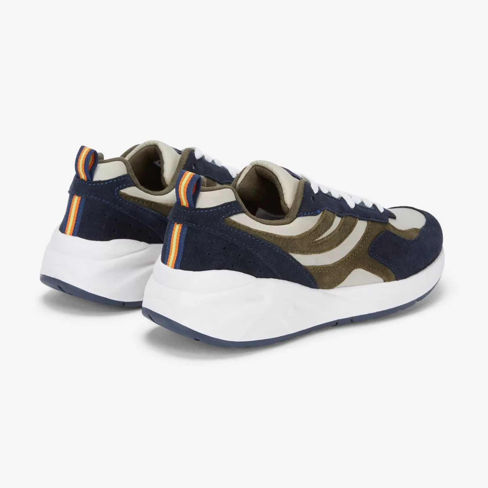 K-WAY Sneakers^Training 3.0 Lacesbeige Grigio-Blu Profondita-Verde Nerastro