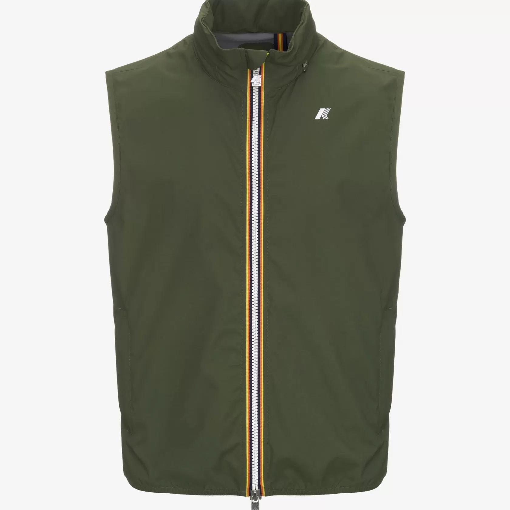 K-WAY Gilet^Valen Stretch Dotgreen Cipresso