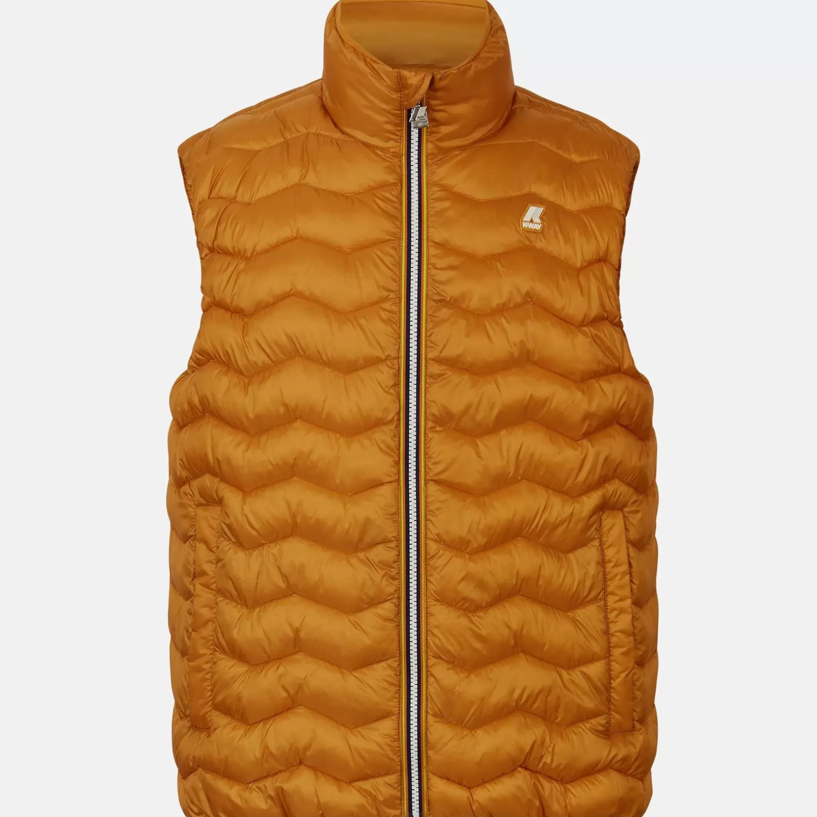 K-WAY Gilet^Valen Trapuntato Giallo Caldo Girasole