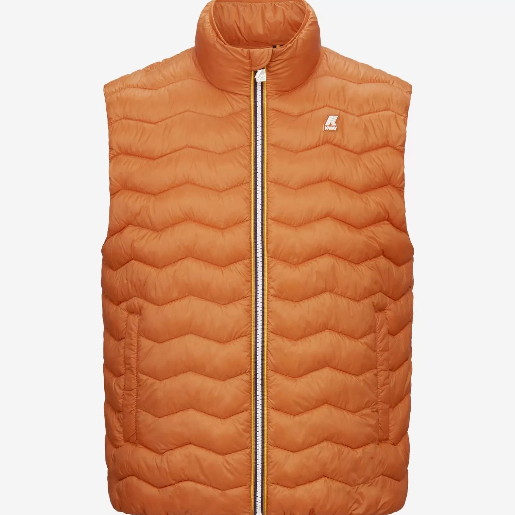 K-WAY Gilet^Valen Trapuntato In Rame Arancio Caldo