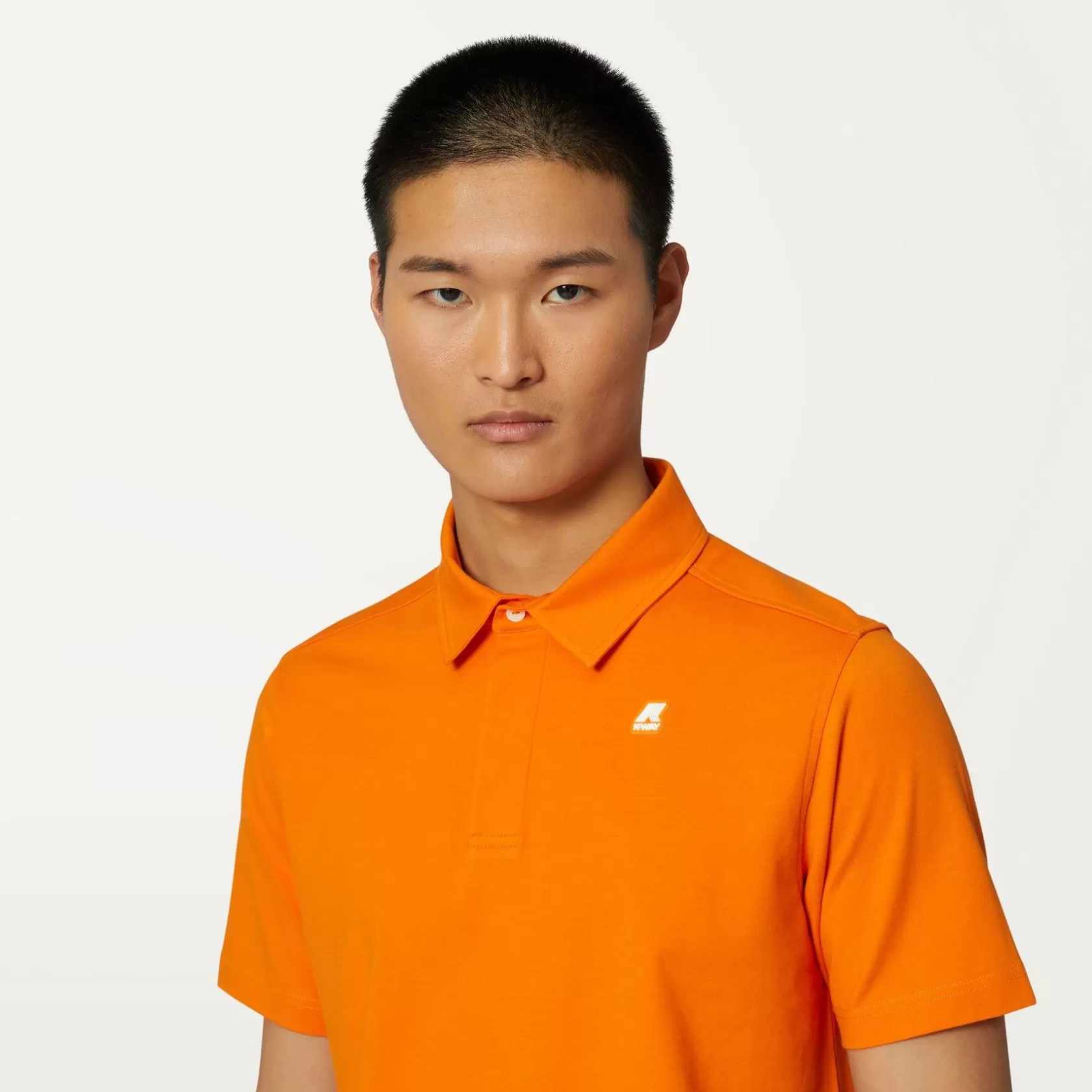 K-WAY Polo^Vincelleorange Ruggine