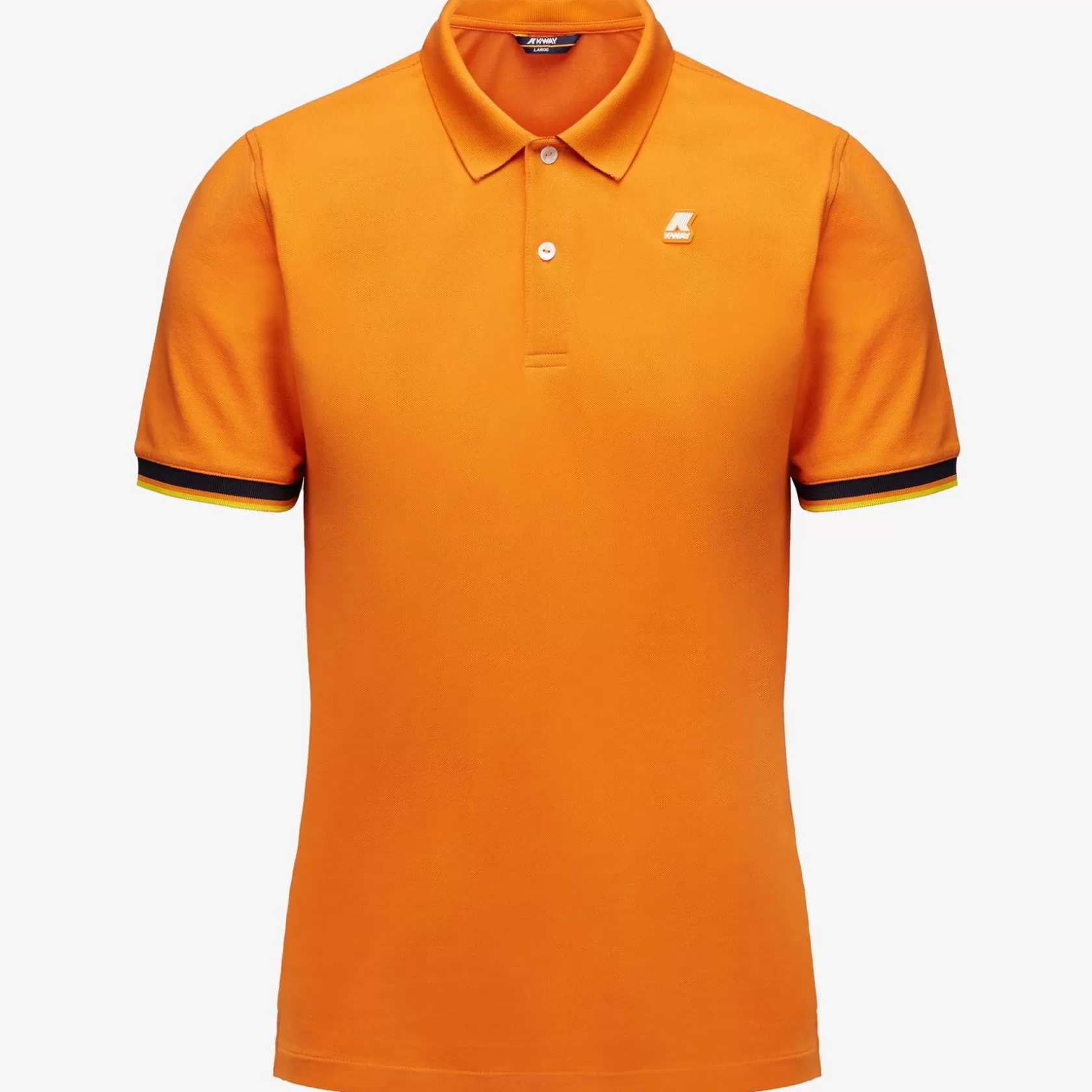 K-WAY Polo^Vincentorange Color Ruggine