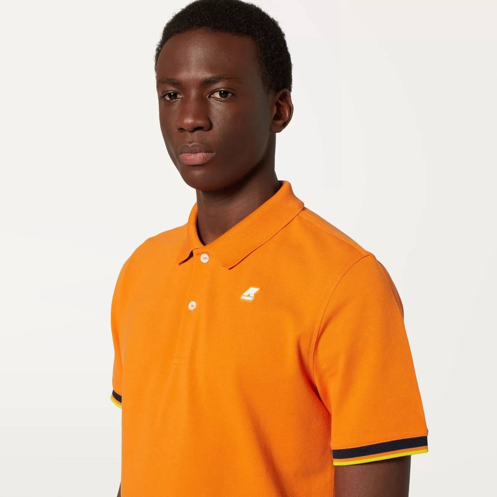 K-WAY Polo^Vincentorange Color Ruggine