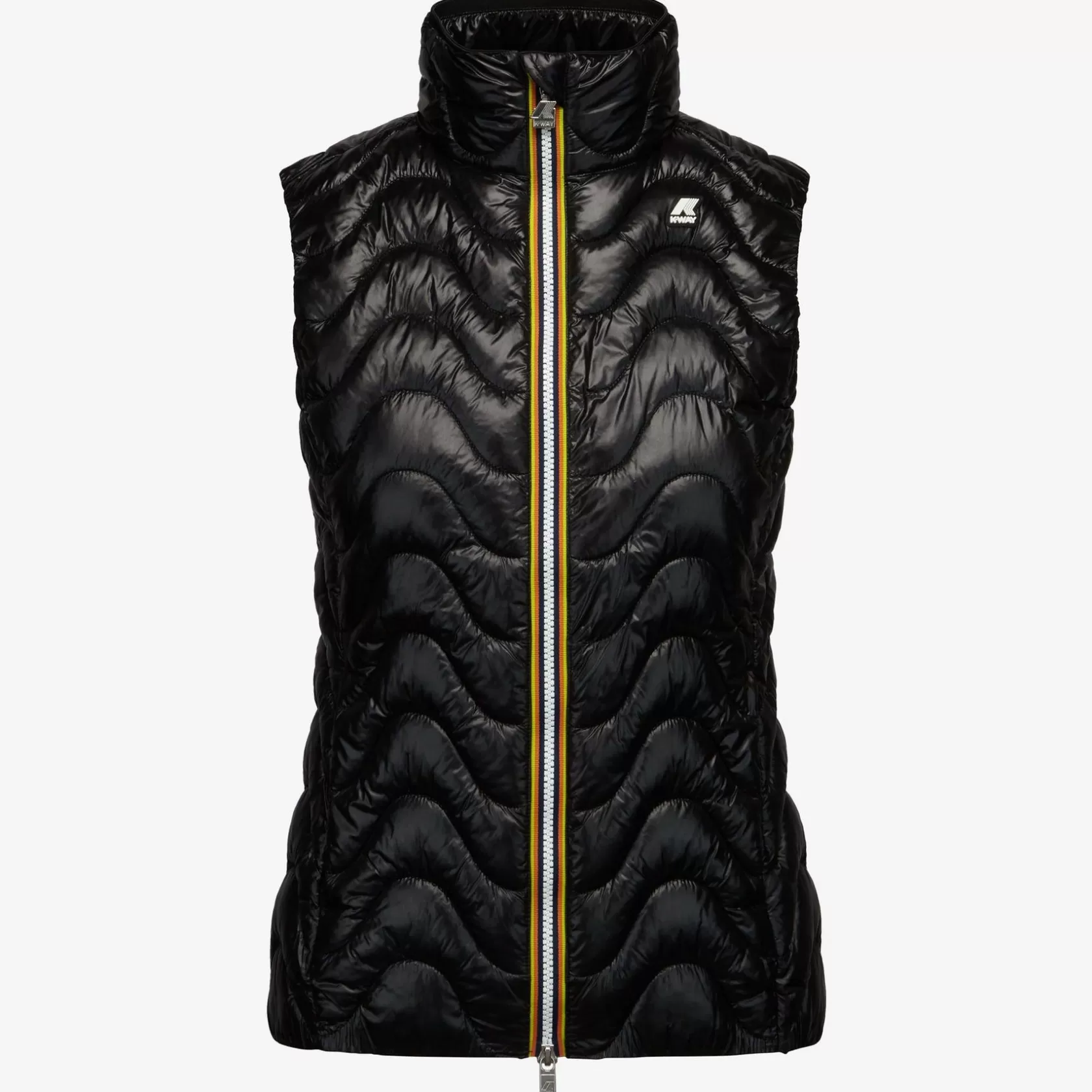 K-WAY Gilet^Viola Trapuntato Warmblack Pure