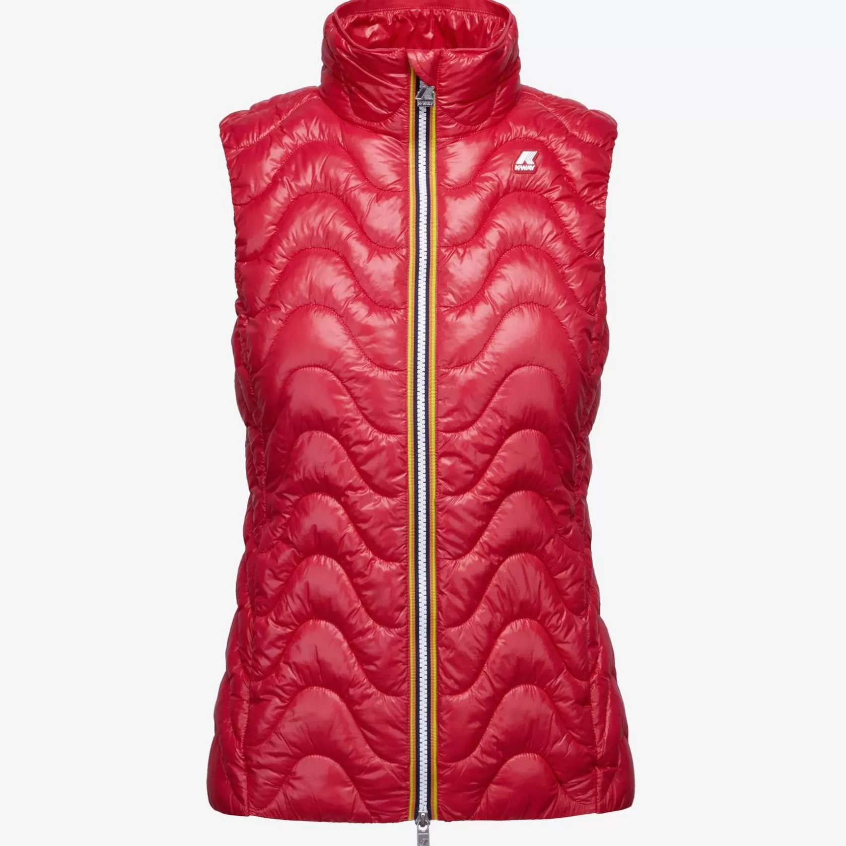 K-WAY Gilet^Viola Trapuntato Warmred Berry